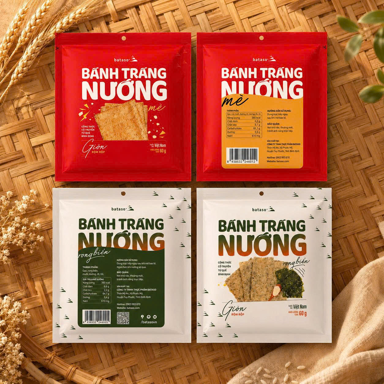 Món ngon từ bánh tráng BATASO