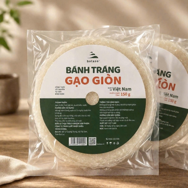 Bánh tráng gạo giòn